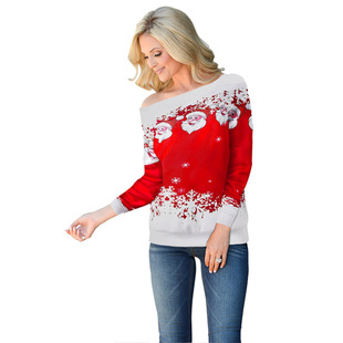 2025 autumn new three-dimensional embroidery flower round neck long-sleeved sweater